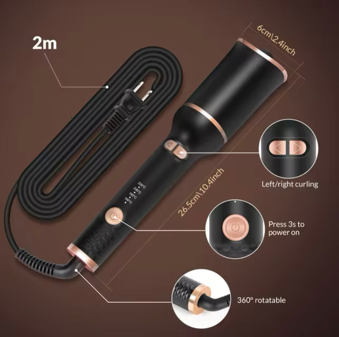 Automatic Hair Curling Iron