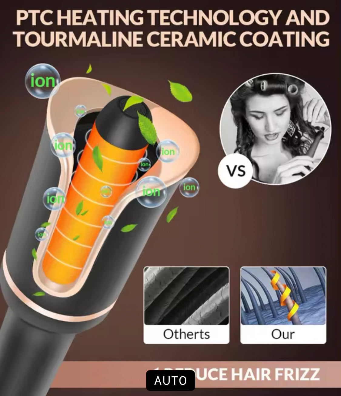 Automatic Hair Curling Iron