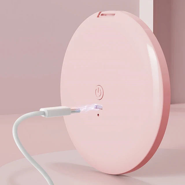 LED Light Compact Mirror