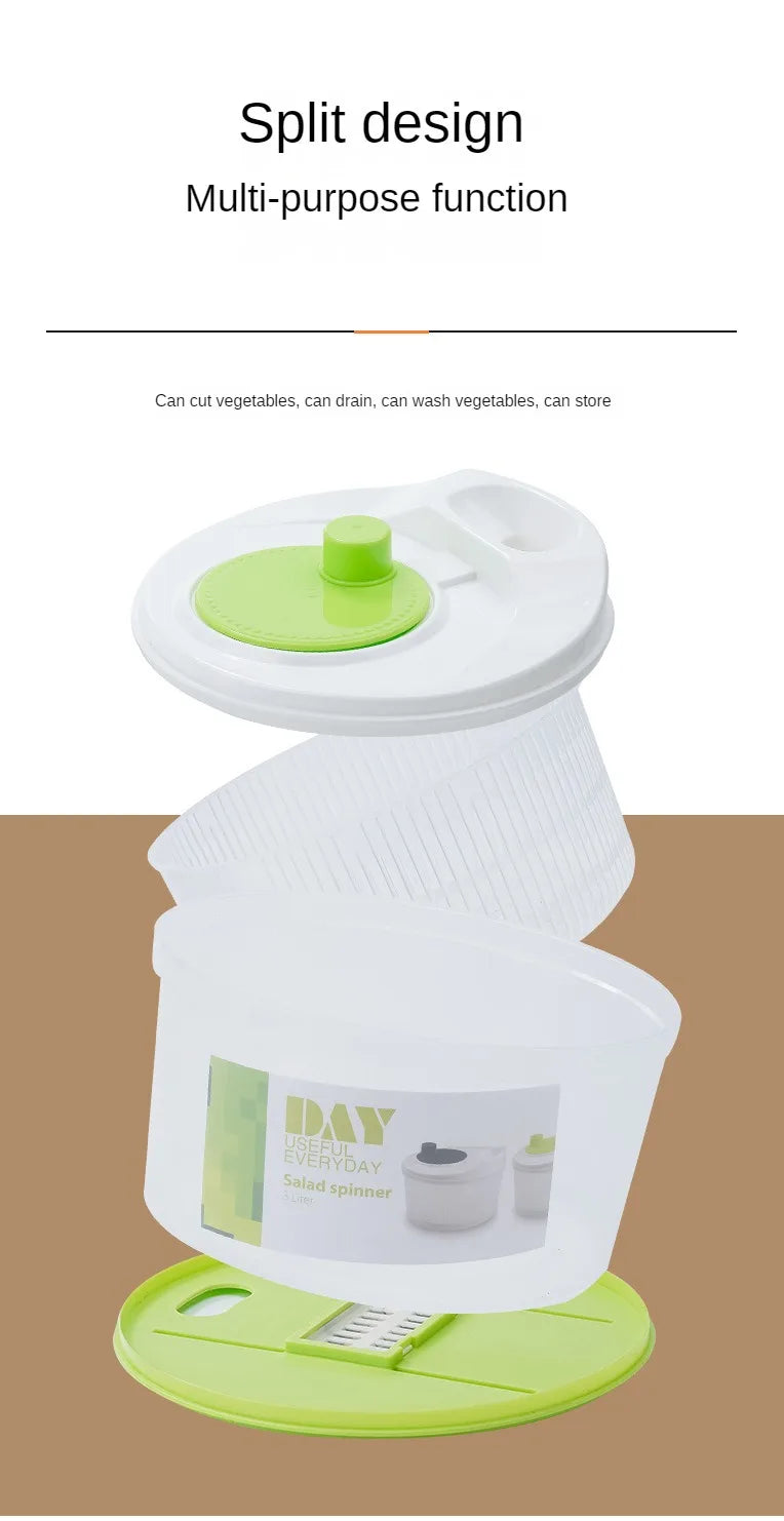 Multifunctional Salad Spinner & Vegetable Dehydrator