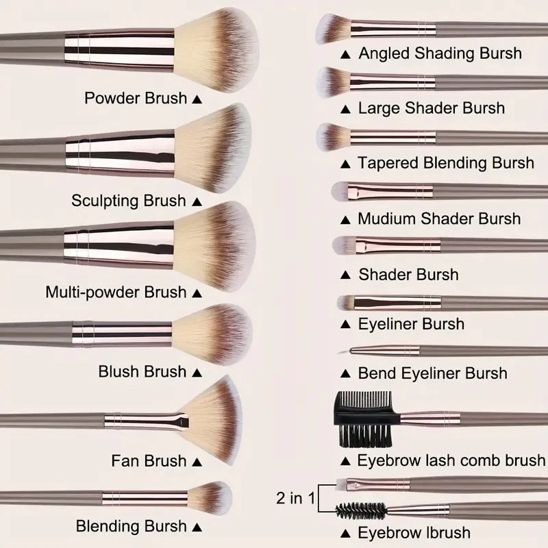 Premium Makeup Brushes Set