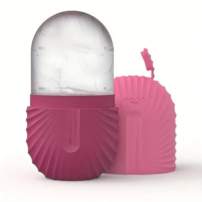 Silicone Ice Facial Roller - Face Lifting & Contouring Tool for Beauty Skin Care