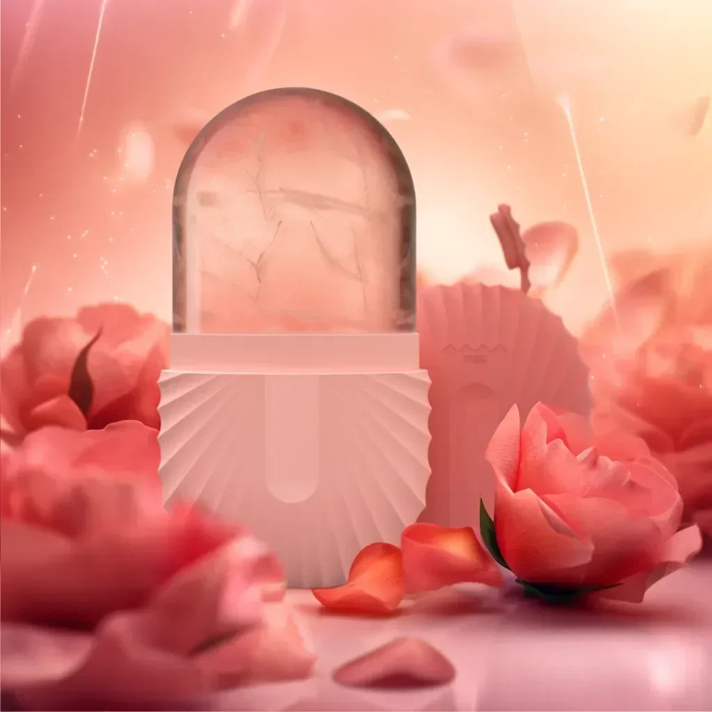 Silicone Ice Facial Roller - Face Lifting & Contouring Tool for Beauty Skin Care