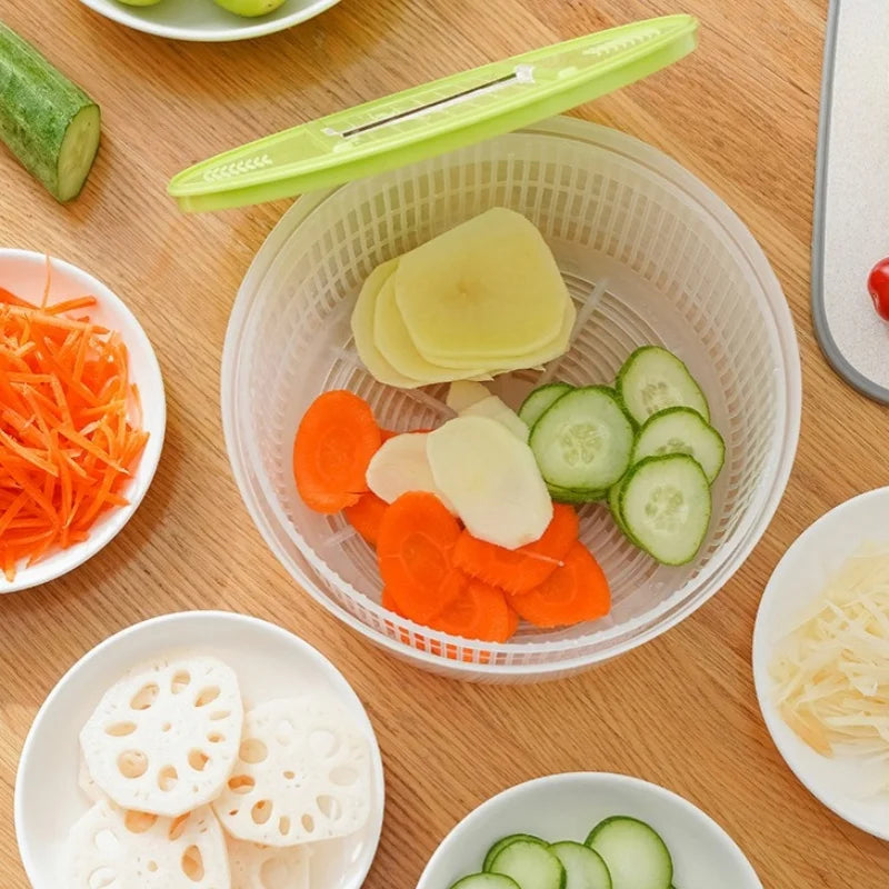 Multifunctional Salad Spinner & Vegetable Dehydrator