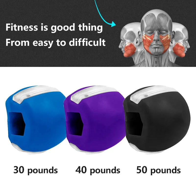 Exercise Line Ball Muscle Training Fitness Ball Neck Face Toning