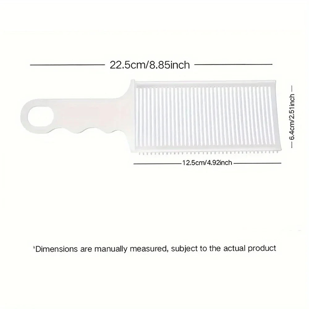Professional Barber Fading Comb - Heat Resistant, Flat Top Hair Cutting & Blending Tool for Men