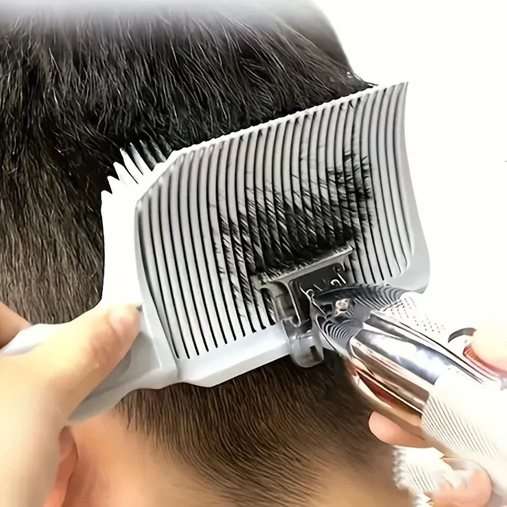 Professional Barber Fading Comb - Heat Resistant, Flat Top Hair Cutting & Blending Tool for Men