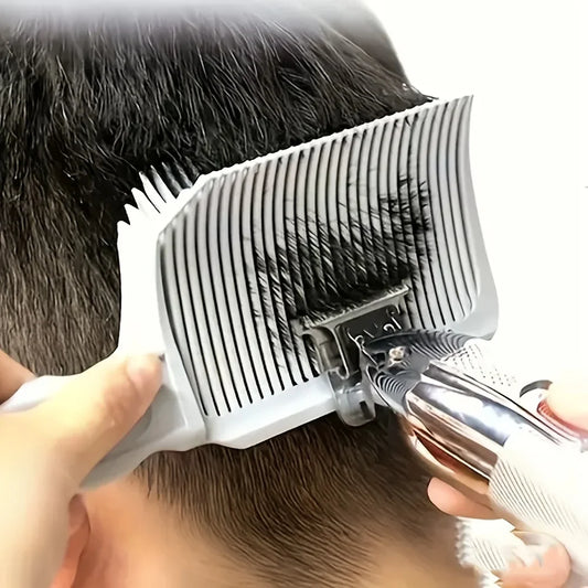 Professional Barber Fading Comb - Heat Resistant, Flat Top Hair Cutting & Blending Tool for Men