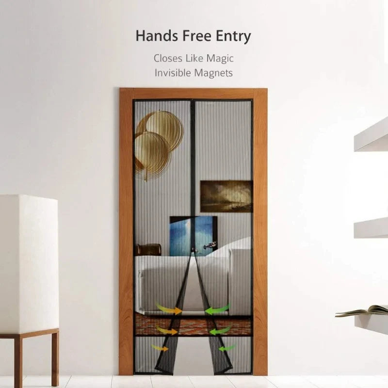 Magnetic Screen Door Curtain