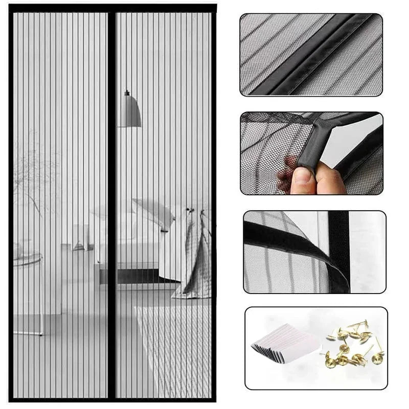 Magnetic Screen Door Curtain