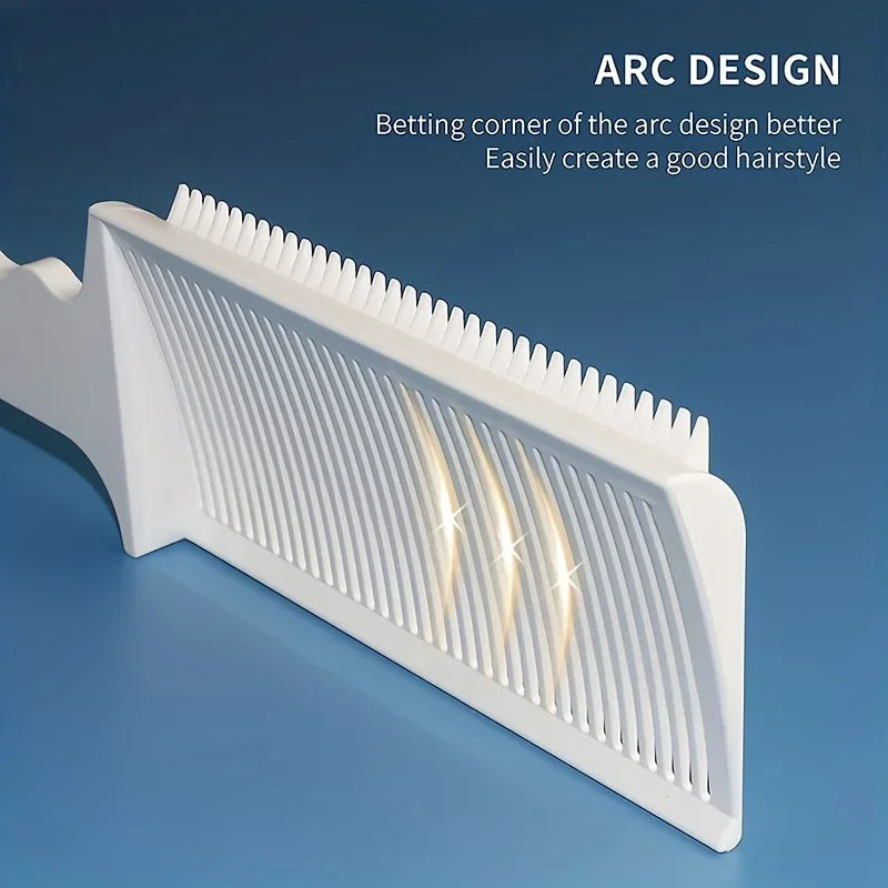 Professional Barber Fading Comb - Heat Resistant, Flat Top Hair Cutting & Blending Tool for Men