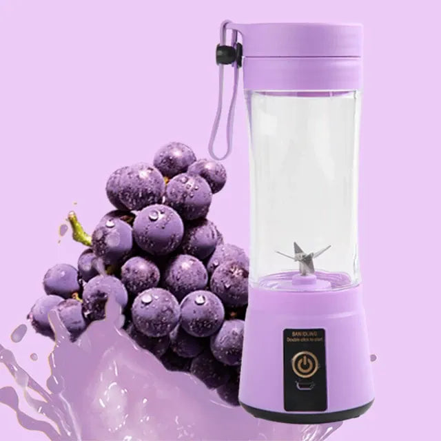 Portable USB Rechargeable Mini Fruit Juice Blender