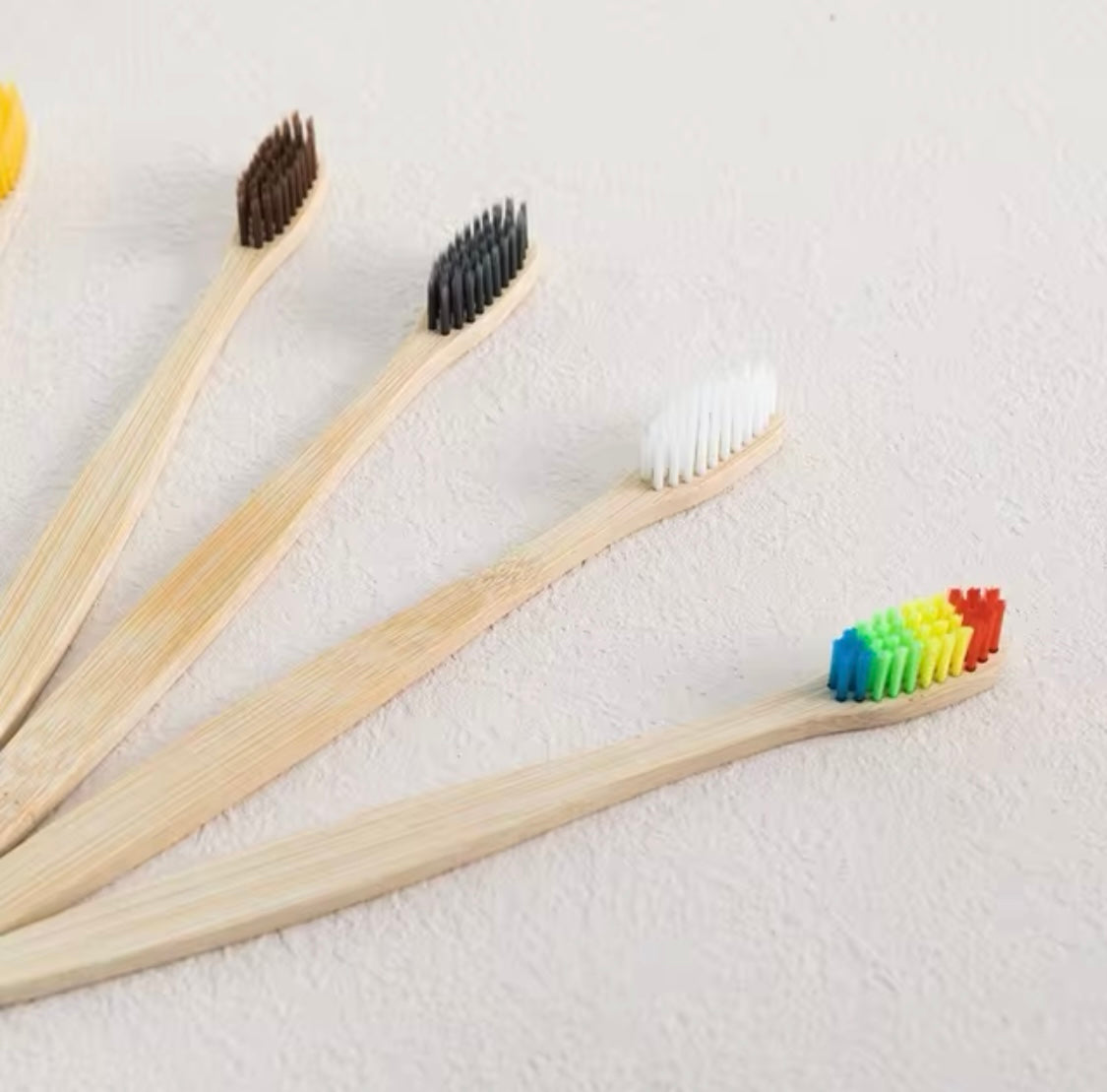 Eco-Friendly Bamboo Toothbrush Set