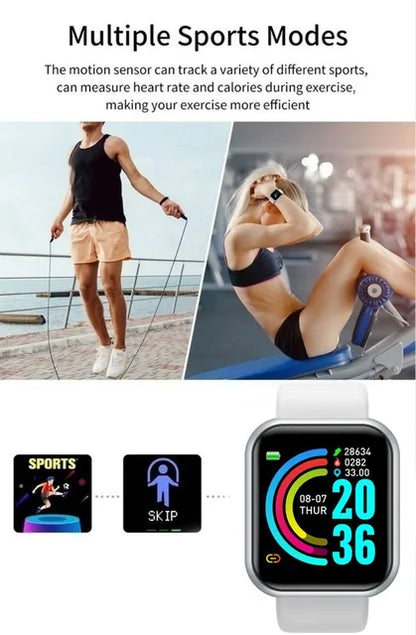 Smart Fitness Tracker Watch