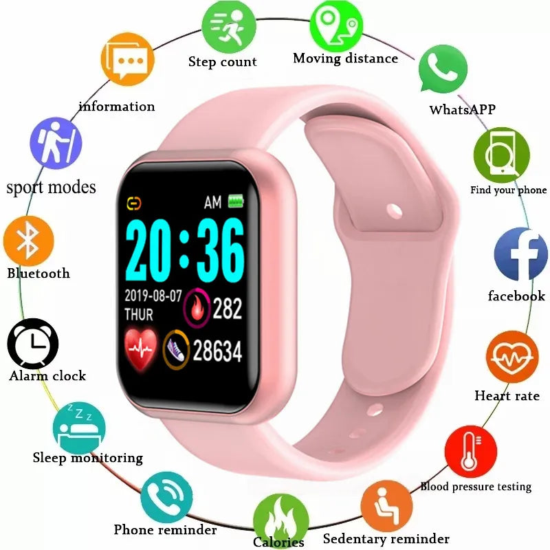 Smart Fitness Tracker Watch