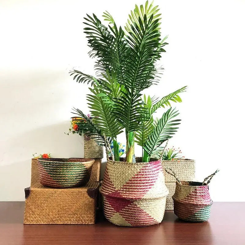 Handmade Bamboo Storage Baskets