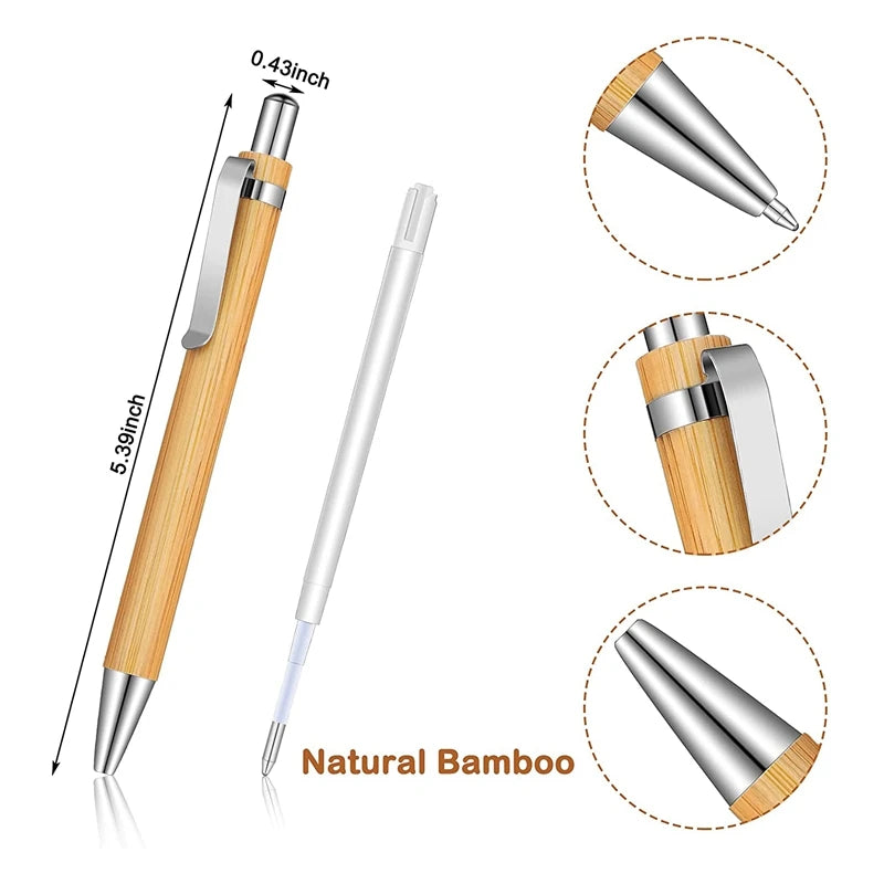 Bamboo Retractable Ballpoint