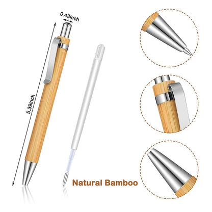 Bamboo Retractable Ballpoint