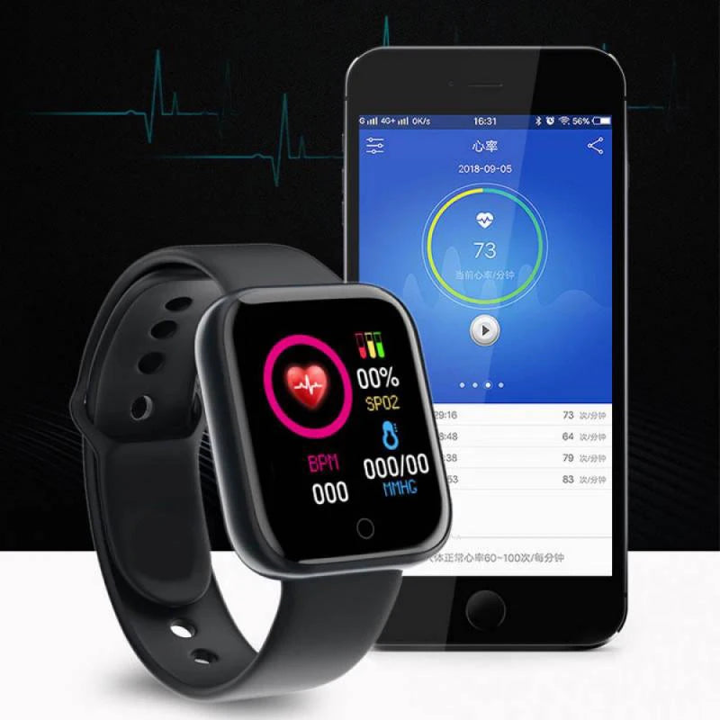 Smart Fitness Tracker Watch