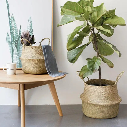 Handmade Bamboo Storage Baskets